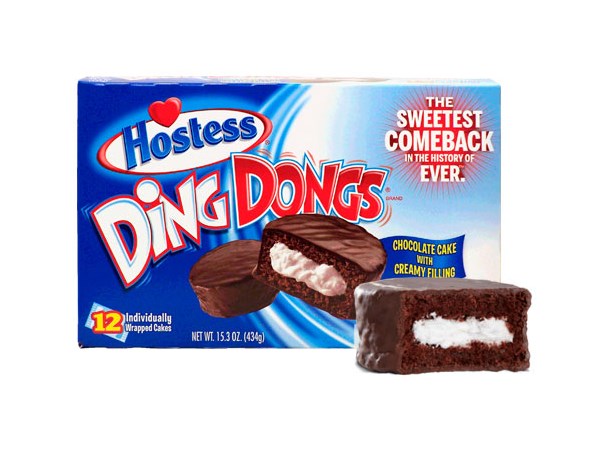 Hostess Ding Dongs - 10 stk Den amerikanske klassikeren!